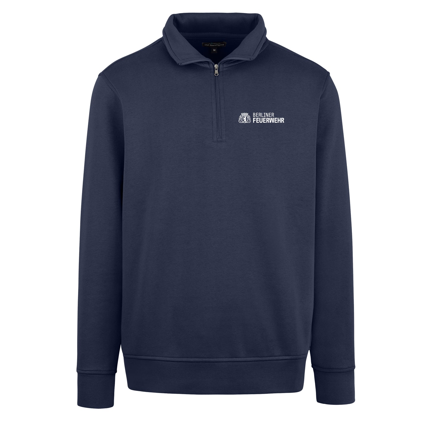 1/4-Zip-Sweatshirt Feuerwehr Berlin