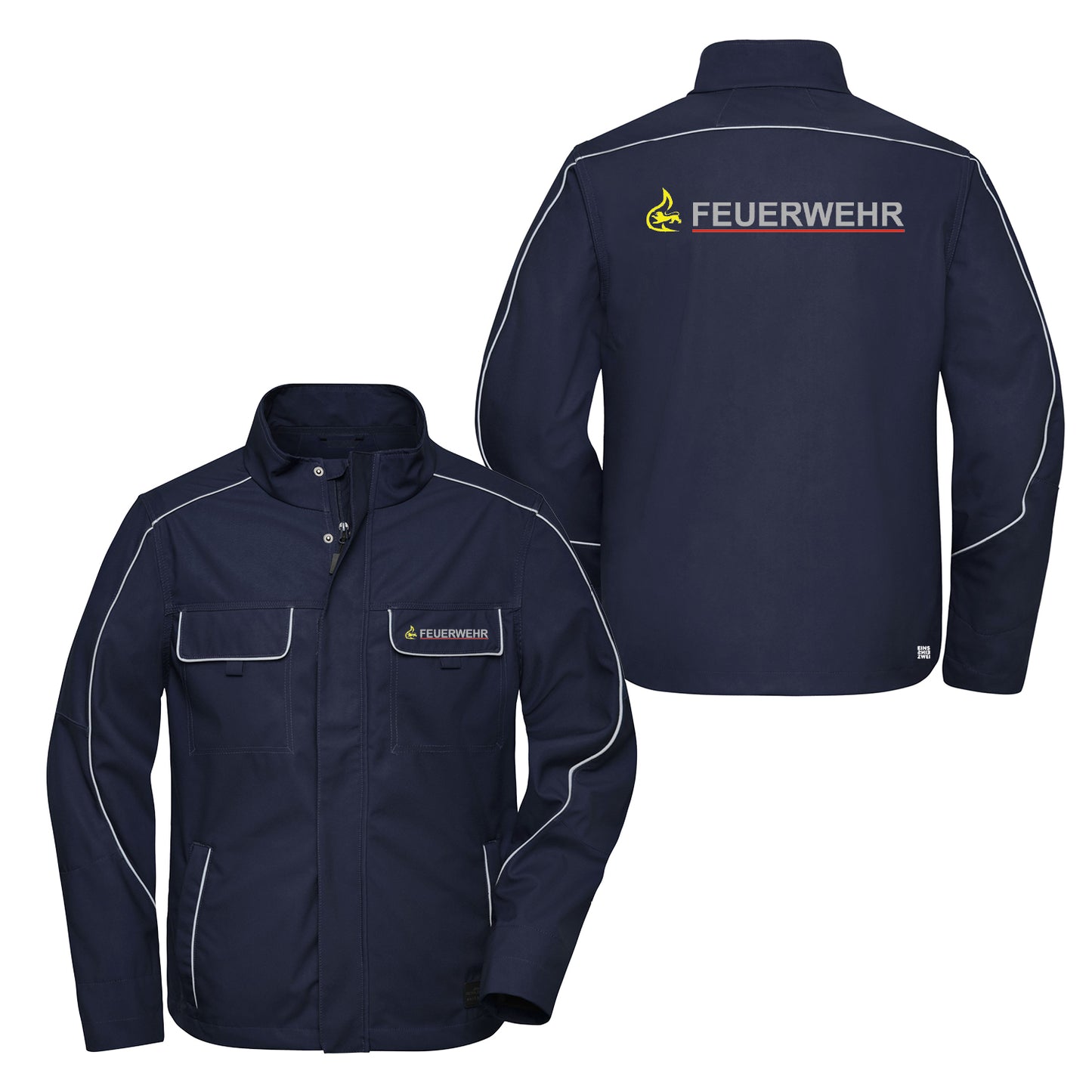 Light-Softshelljacke Reflect Feuerwehr Baden-Württemberg
