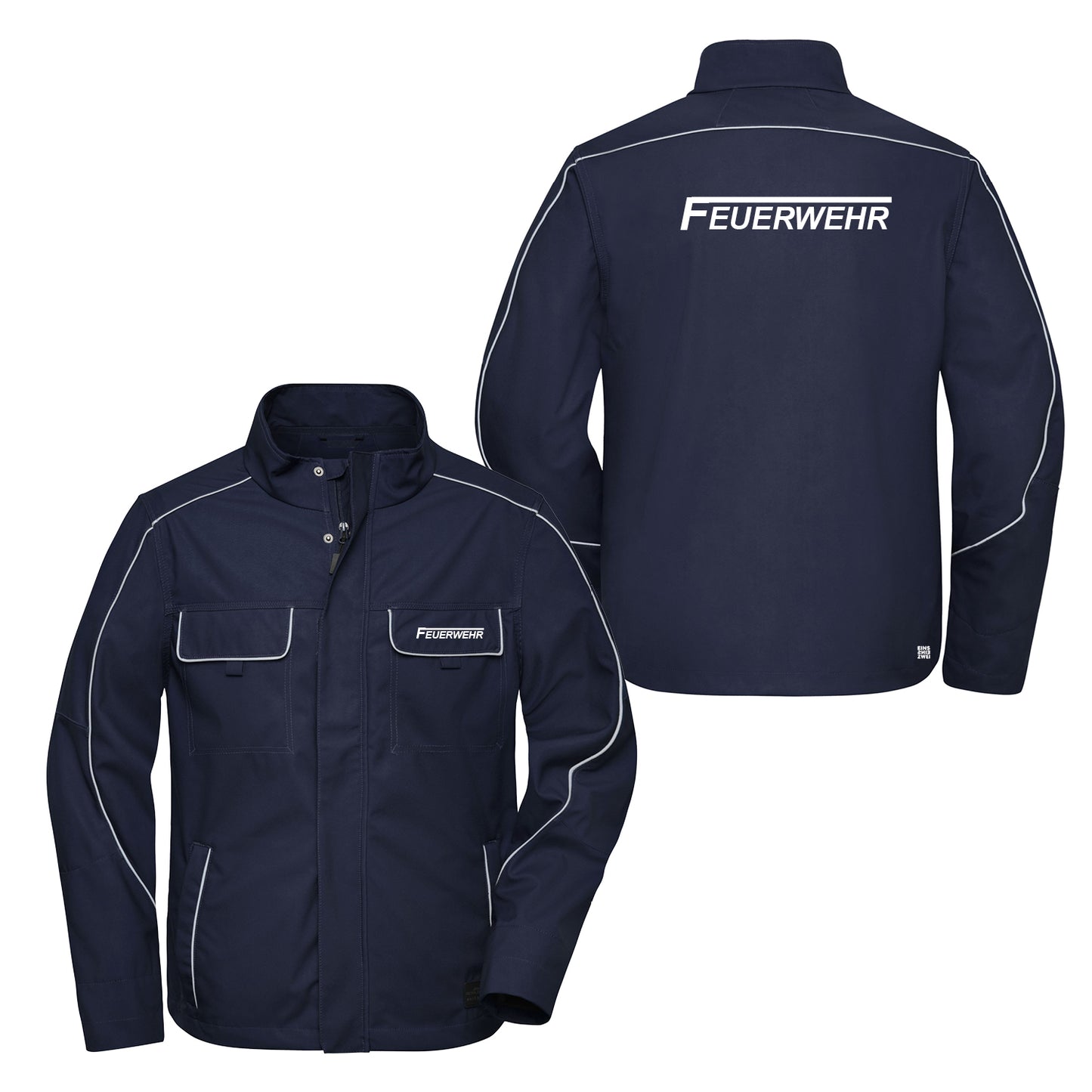 Light-Softshelljacke Reflect Feuerwehr Hamburg