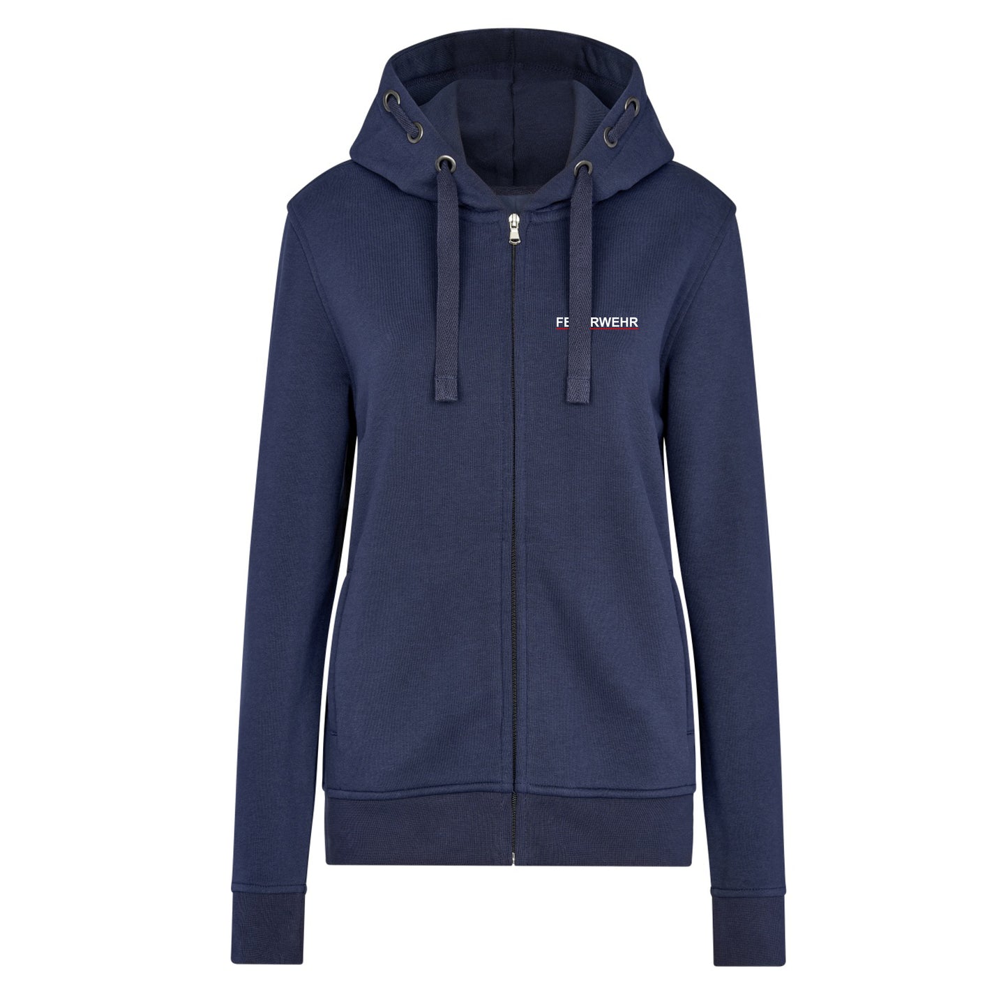 Damen Sweatjacke Feuerwehr Saarland