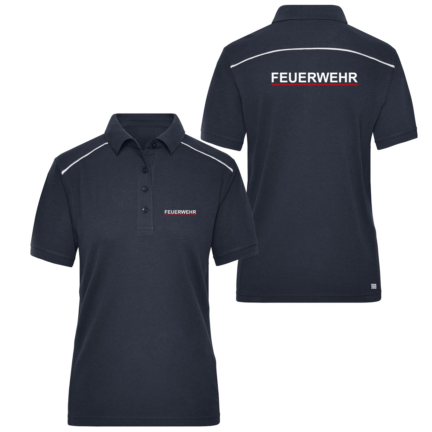 Damen Poloshirt Reflect Feuerwehr Dienstkleidung Thüringen