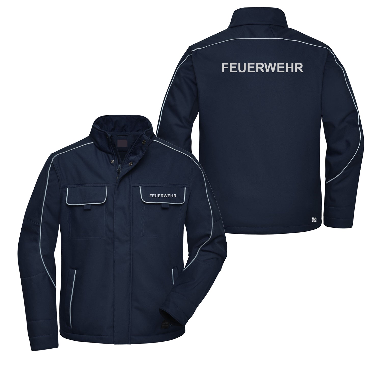 Softshelljacke Reflect Feuerwehr Bayern