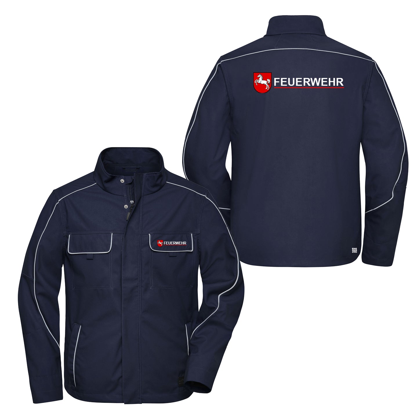 Light-Softshelljacke Reflect Feuerwehr Niedersachsen