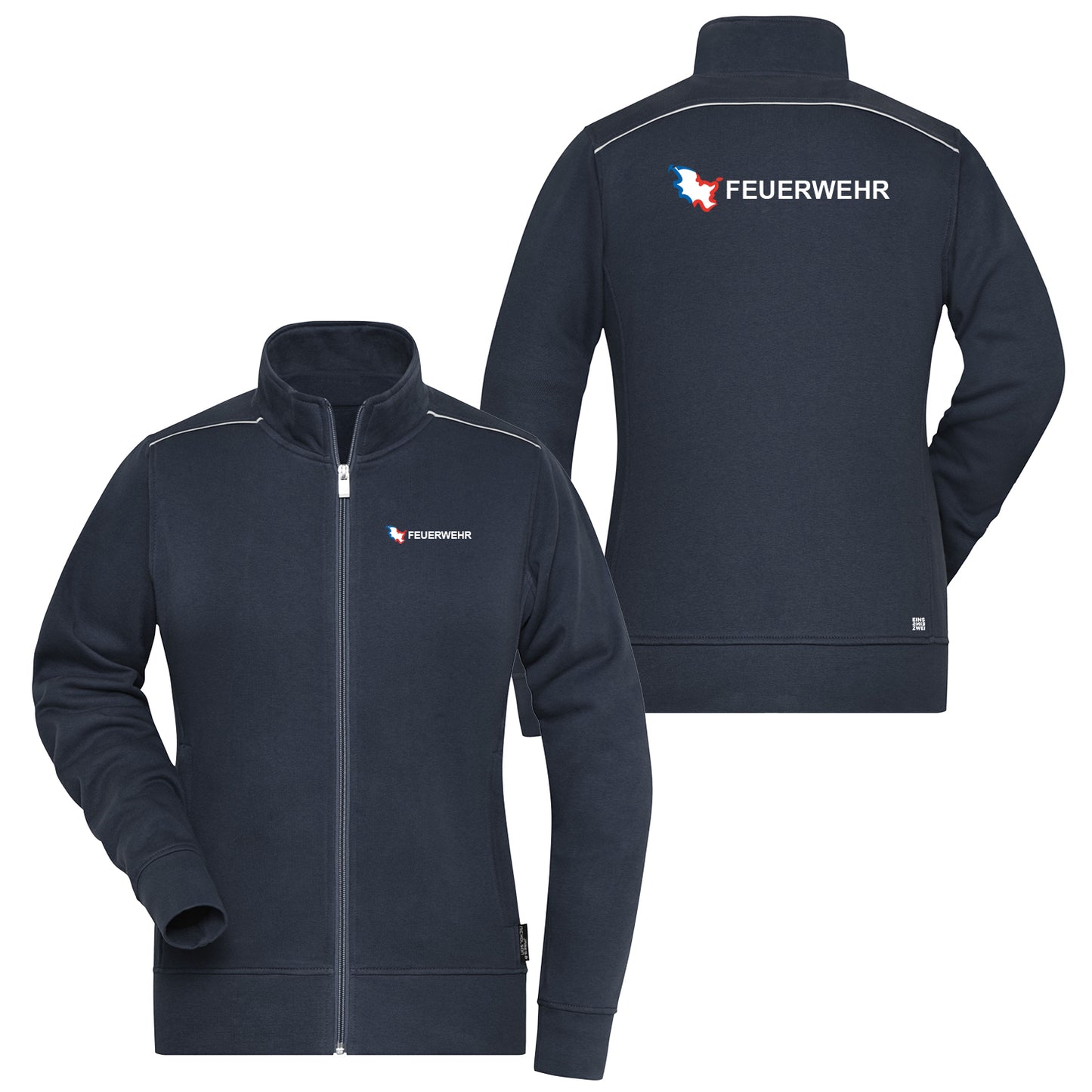 Sweatjacke Reflect Feuerwehr Dienstkleidung Schleswig-Holstein