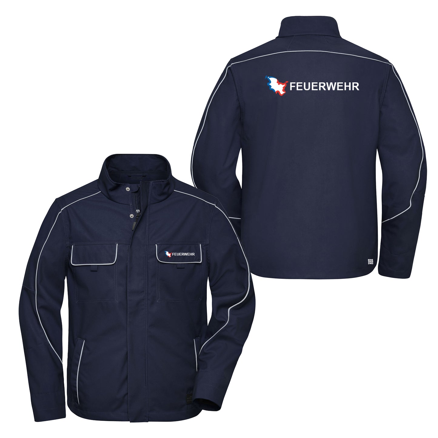 Light-Softshelljacke Reflect Feuerwehr Schleswig-Holstein