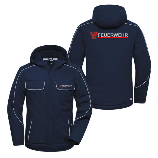 Winter Softshelljacke Reflect Feuerwehr Brandenburg