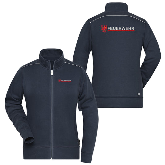 Sweatjacke Reflect Feuerwehr Dienstkleidung Brandenburg