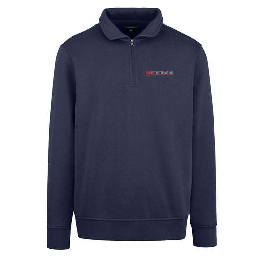 1/4-Zip-Sweatshirt Feuerwehr Brandenburg