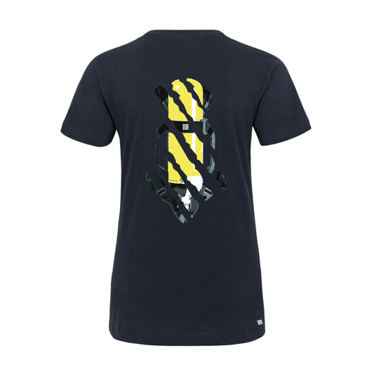 Damen T-Shirt Feuerwehr Fashion AGT blau