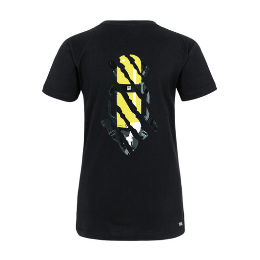 Damen T-Shirt Feuerwehr Fashion AGT schwarz