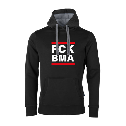 Unisex Sweat Hoodie Feruerwehr FCK BMA schwarz