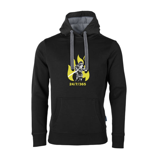 Unisex Sweat Hoodie Feruerwehr 24-7-265 schwaz