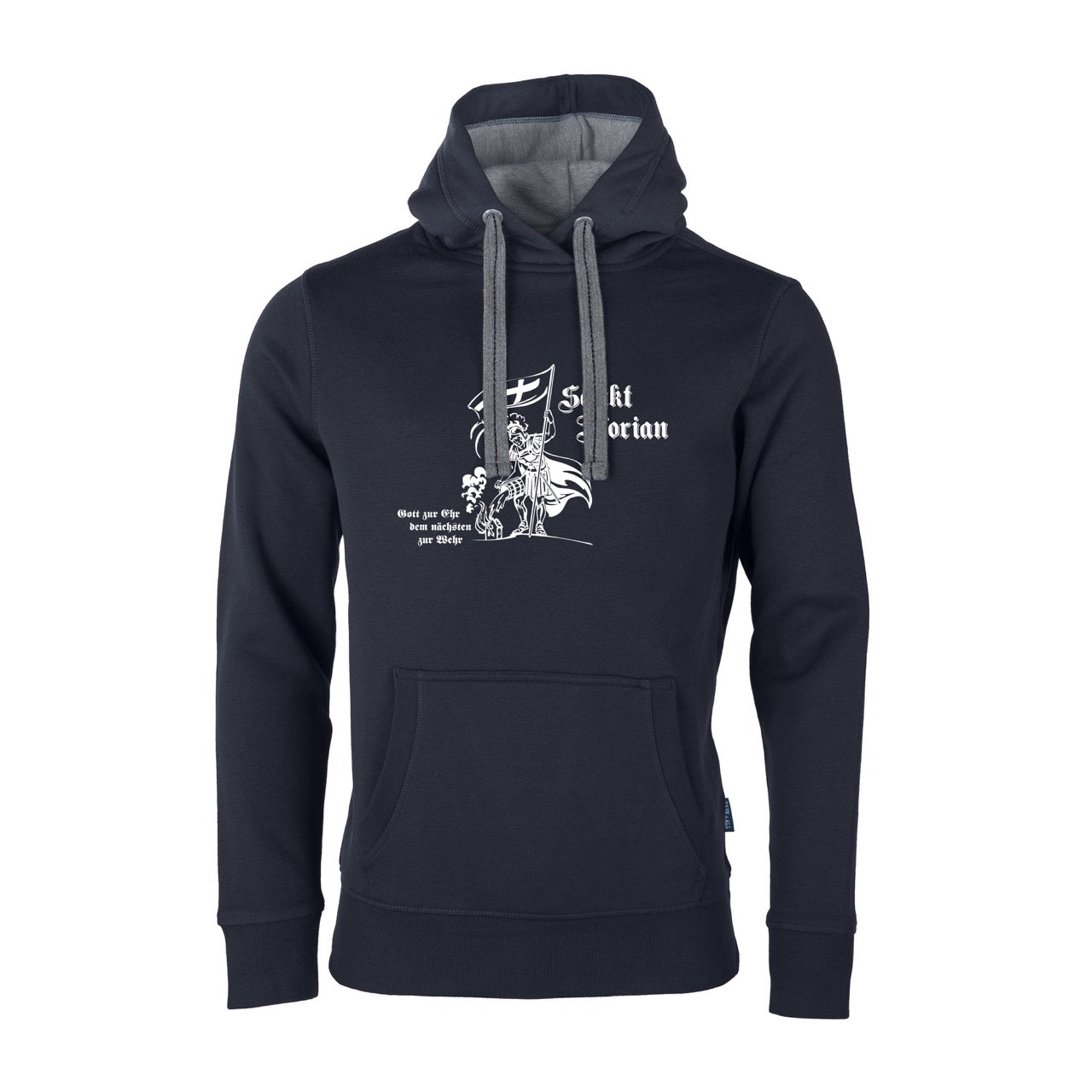 Unisex Sweat Hoodie Feruerwehr Sankt Florian blau