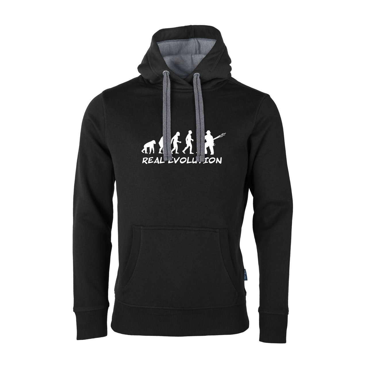 Unisex Sweat Hoodie Feruerwehr Evolution schwarz