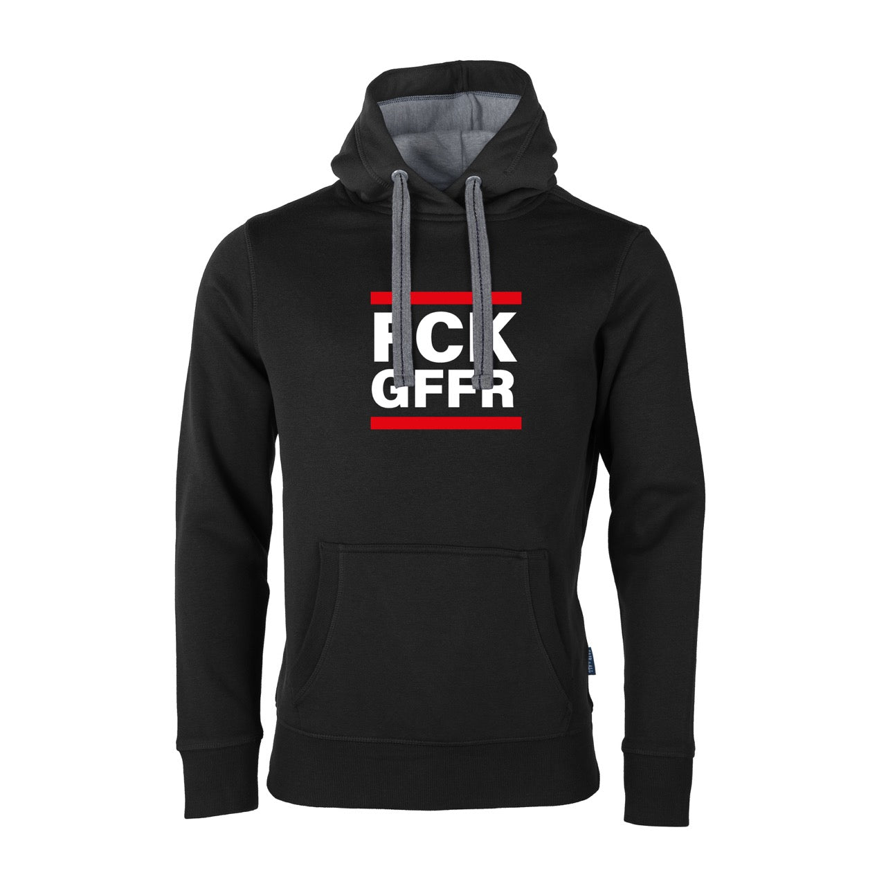 Unisex Sweat Hoodie Feruerwehr FCK GFFR schwarz