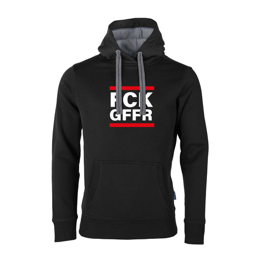 Unisex Sweat Hoodie Feruerwehr FCK GFFR schwarz