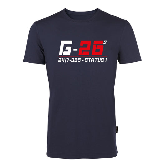 T-Shirt Feuerwehr Fashion G26 blau