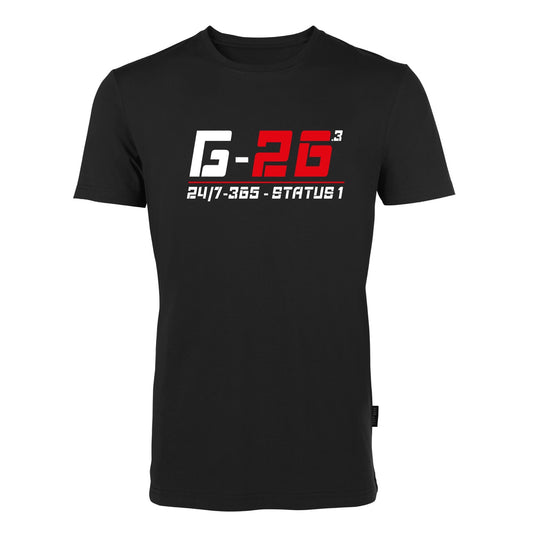 T-Shirt Feuerwehr Fashion G26 schwarz