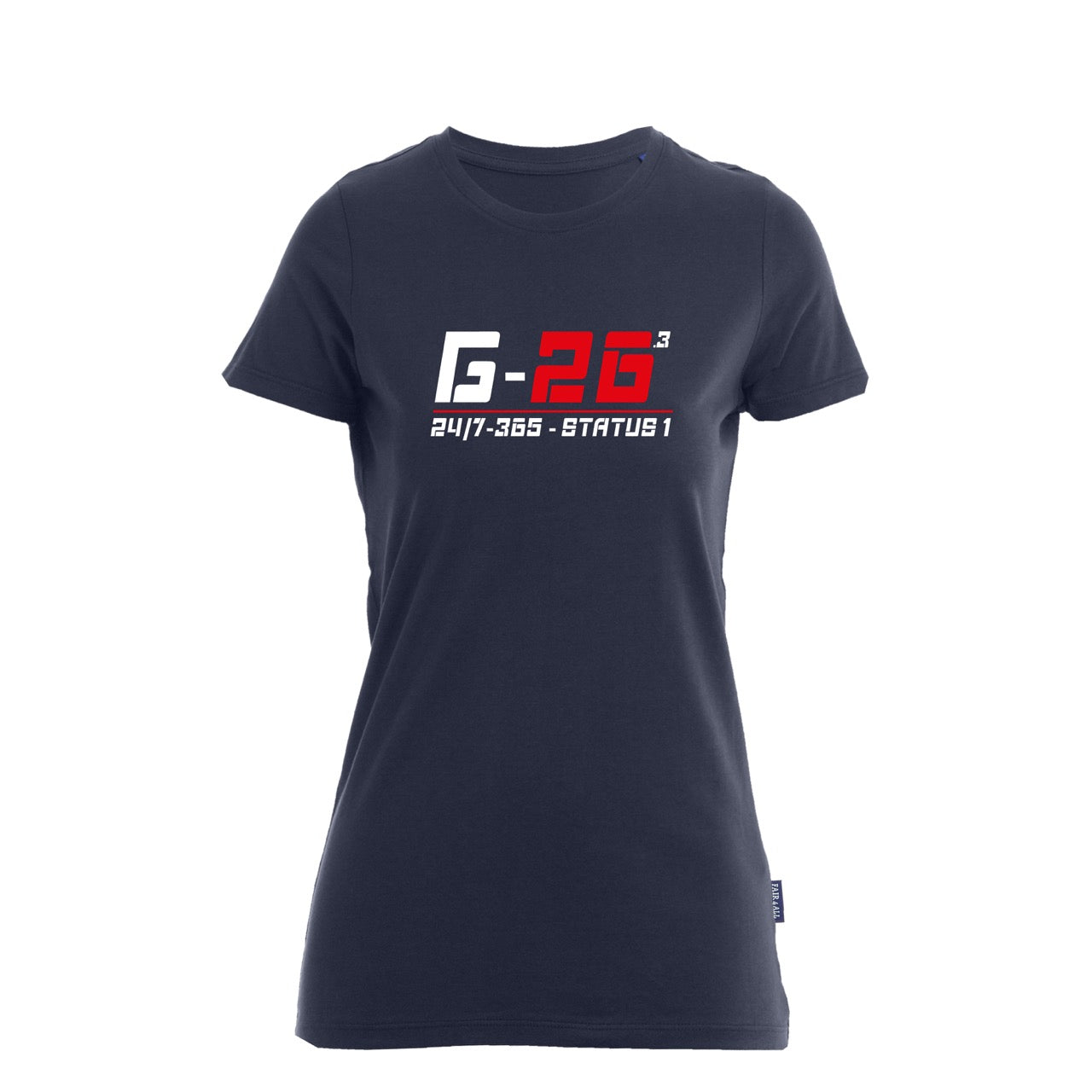 Damen T-Shirt Feuerwehr Fashion G26 blau