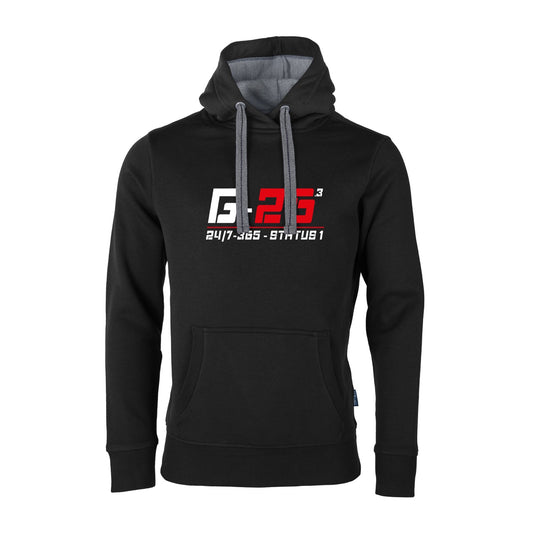Unisex Sweat Hoodie Feruerwehr G26 schwarz