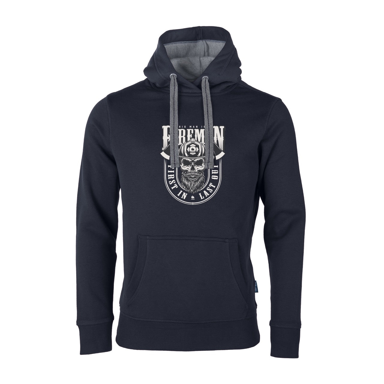 Unisex Sweat Hoodie Feruerwehr Fireman blau