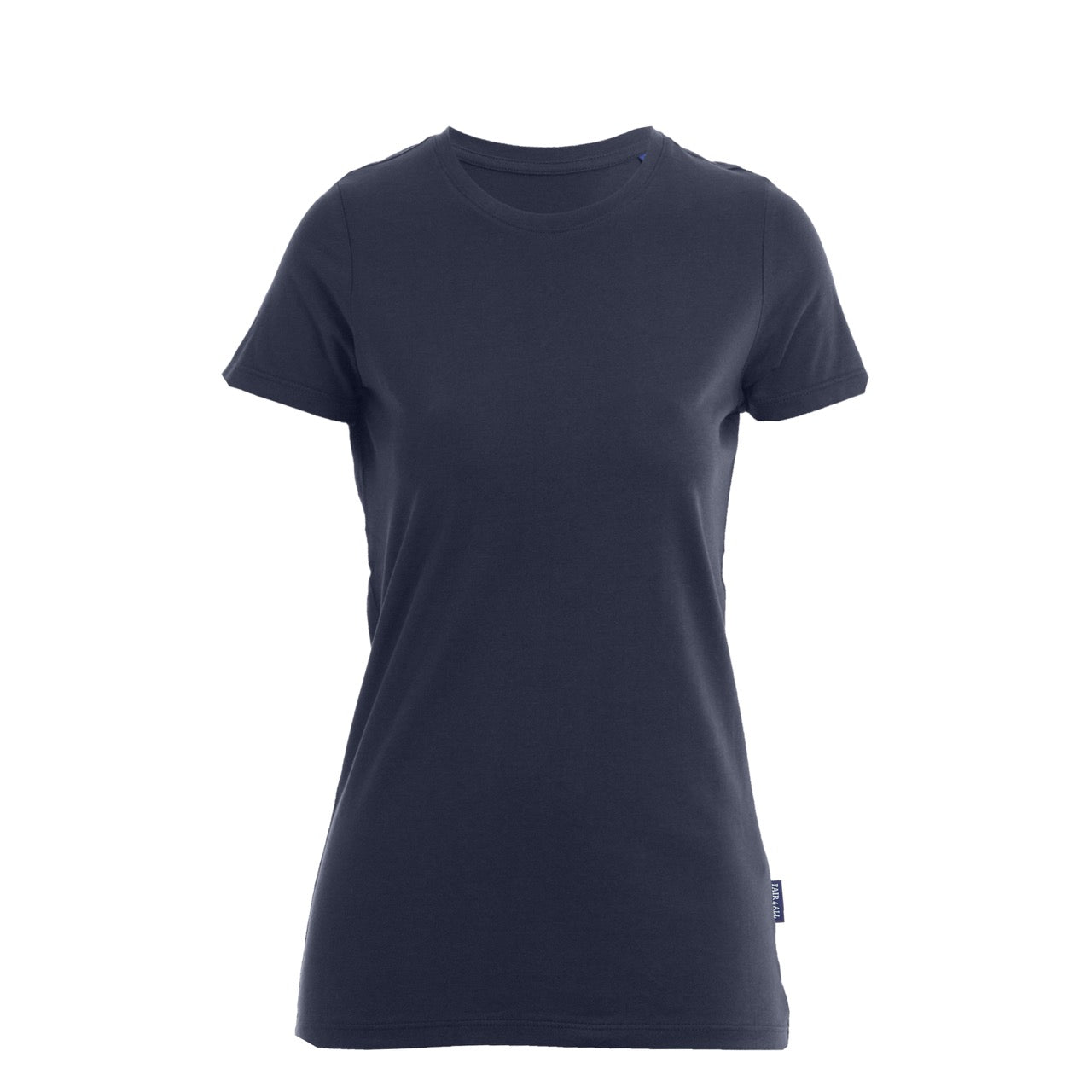 Damen T-Shirt Feuerwehr Fashion Superheld blau