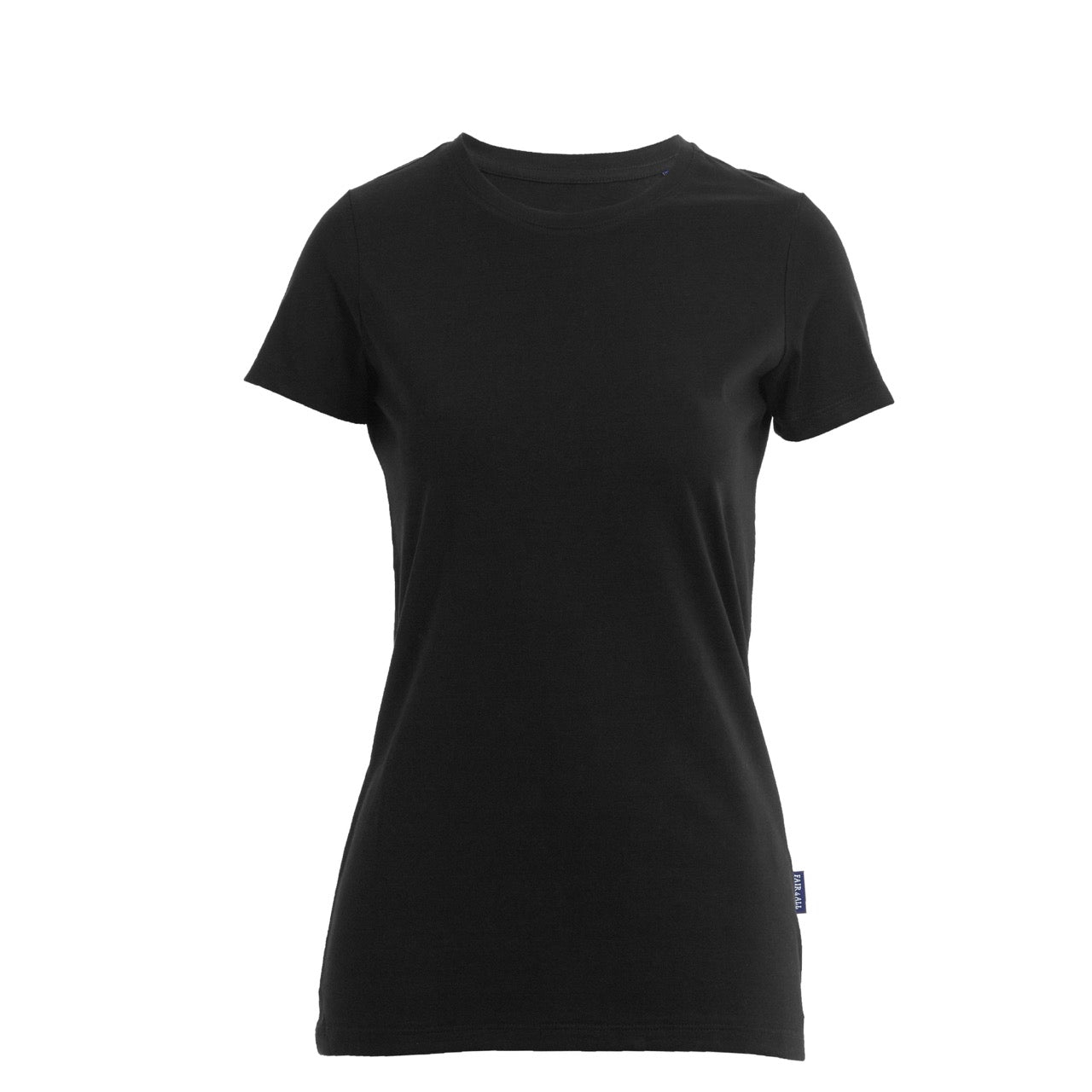Damen T-Shirt Feuerwehr Fashion Superheld schwarz