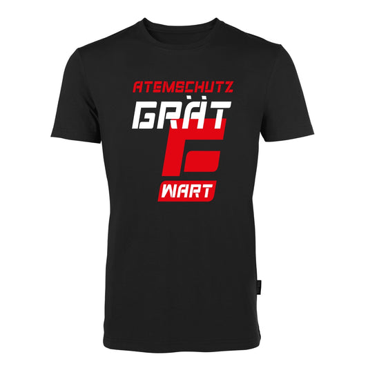 T-Shirt Feuerwehr Fashion AGT Gerätewart schwarz