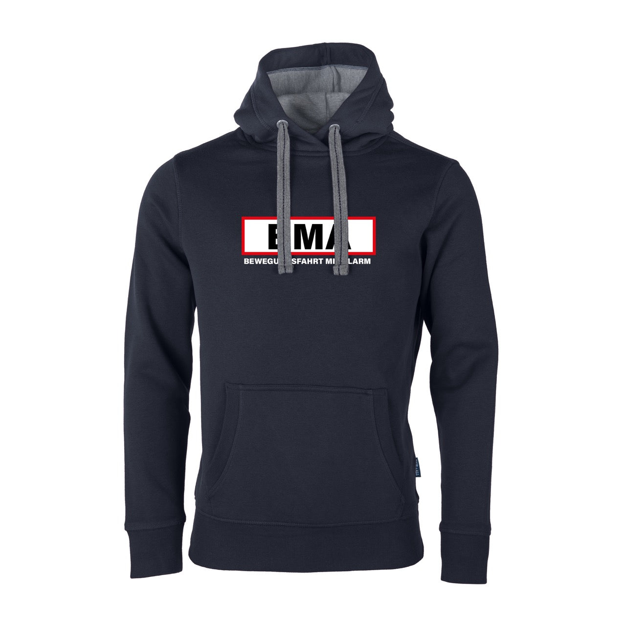 Unisex Sweat Hoodie Feruerwehr BMA blau