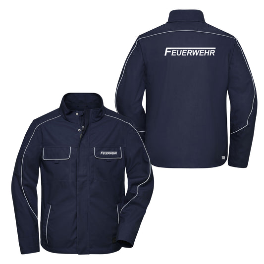 Light-Softshelljacke Reflect Feuerwehr Hamburg