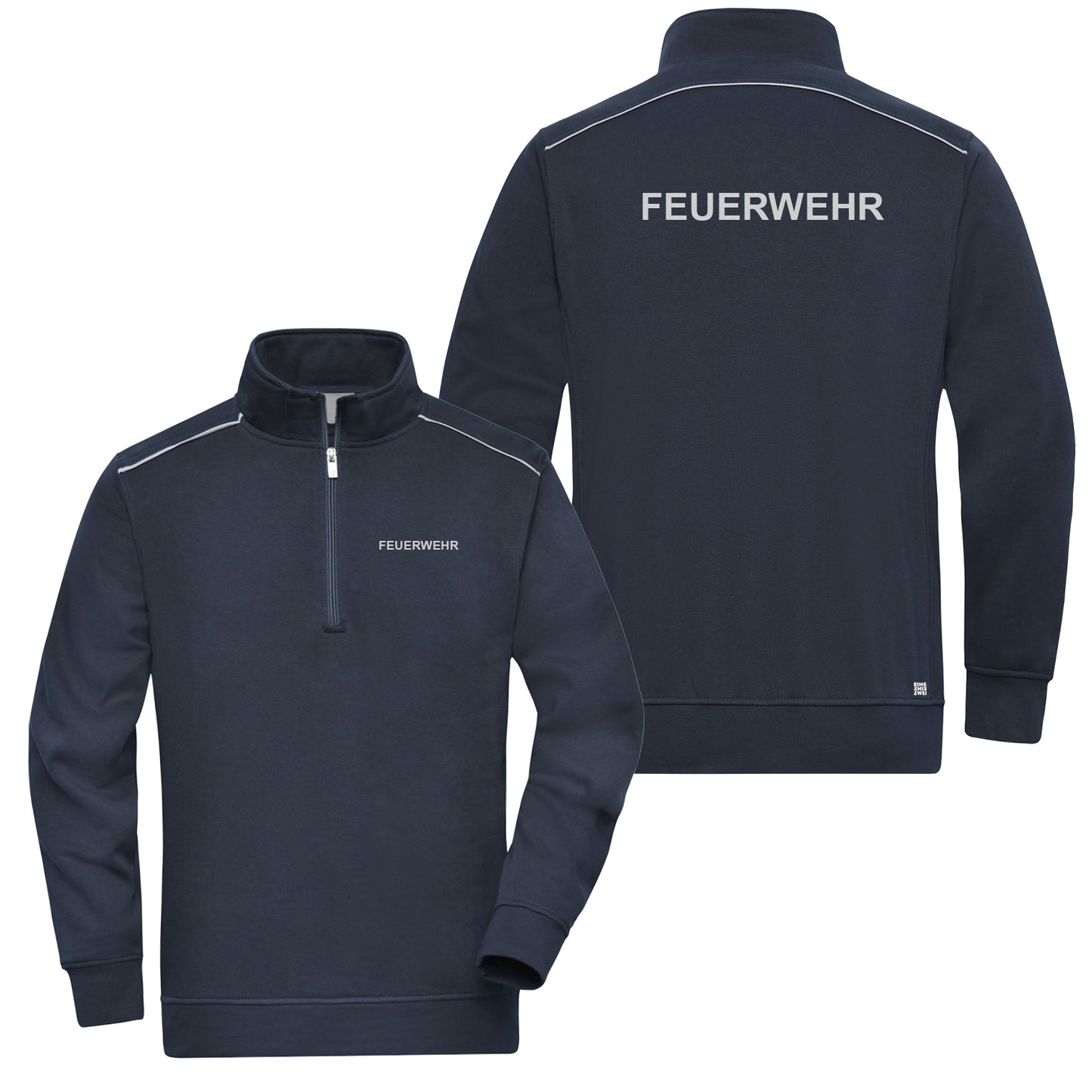 Zipper Reflect Feuerwehr Sweatshirt Mecklenburg-Vorpommern