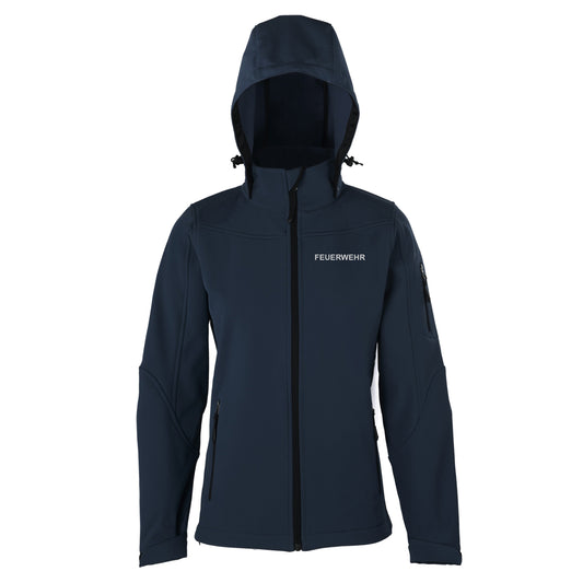 Damen Softshelljacke Feuerwehr Bayern