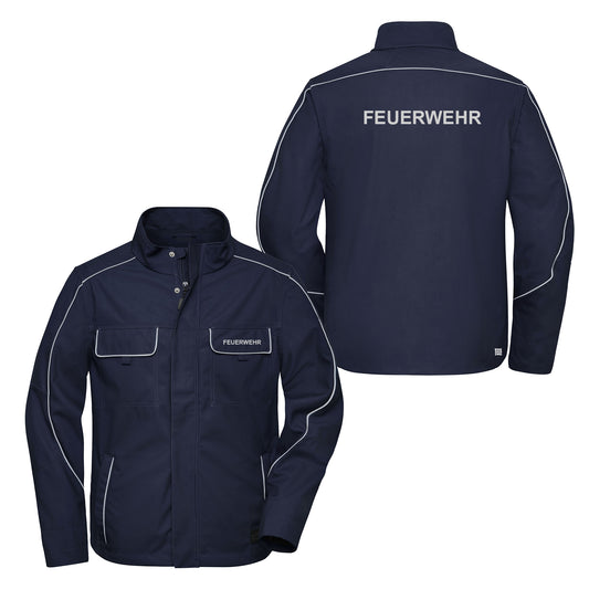 Light-Softshelljacke Reflect Feuerwehr Bremen